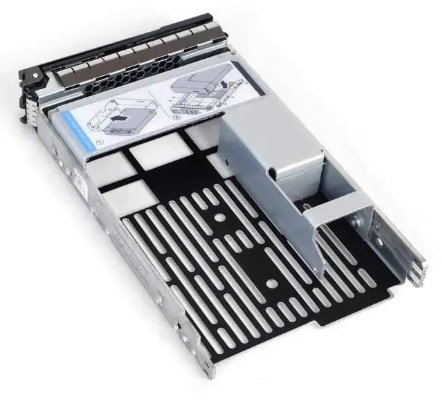Alt view image 2 of 4 - WRIARICH 2 Pack 3.5" HDD Tray Caddy with Built-in 2.5" SSD Adapter for Dell PowerEdge R410/R420/R430/R515/R520/R530/R610/T610/T620/T630/R710/T710/R720/R730/R930/T410/T420/T430 5510 Servers