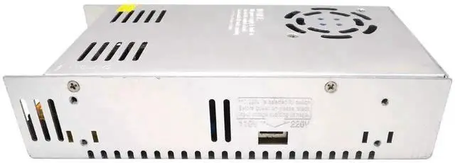 Alt view image 3 of 5 - Vszerda 12V 30A Regulated Switching Power Supply Driver, Universal AC-DC Transformer for LED Strip, CCTV, Radio, Computer Project