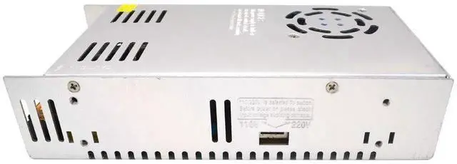 Alt view image 4 of 5 - Vszerda 360W 12V 30A Regulated Switching Power Supply Transformer, AC 100-240V Constant Voltage Driver for LED Strips, CCTV Cameras, Radio, Mini PC & Electronic DIY Projects
