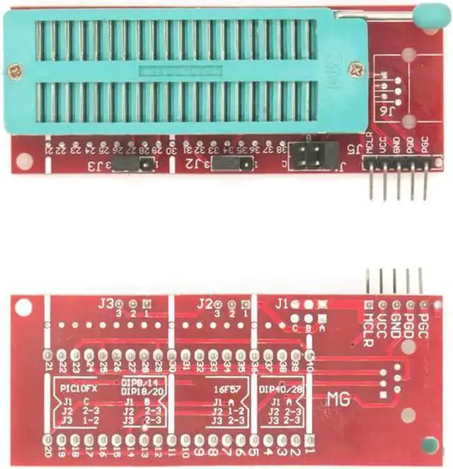 Alt view image 2 of 6 - Vszerda PICKIT3.5 PIC Programming Kit PIC Microcontroller Programmer In-Circuit Debugger Compatible with PIC MCU ICSP Interface Supports MPLAB IDE