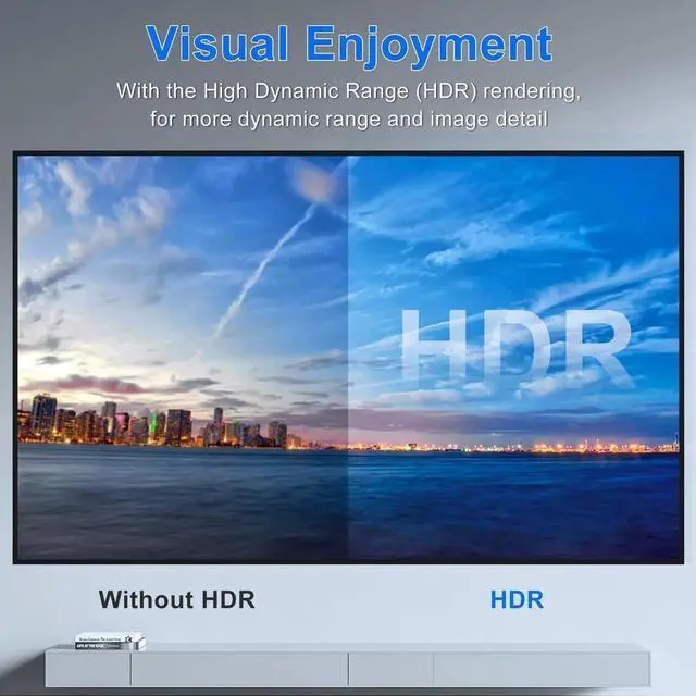Alt view image 4 of 7 - 5 in 1 Out HDMI 2.1 Switch with IR Remote, 48Gbps 8K@60Hz 4K@120Hz HDMI Switcher Selector Box, Supports HDR, Dolby Vision, HDCP 2.3, CEC for PS5/PS4/PS3, Xbox Series X/S, DVD, Blu-ray Player, PC, UHD
