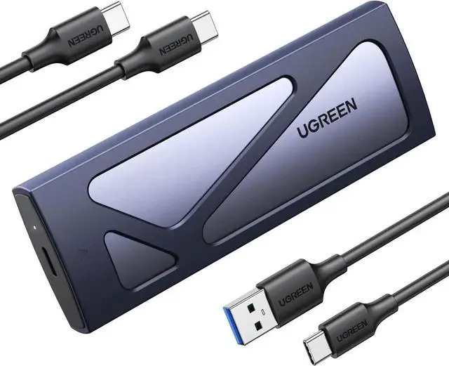 Main image of Vszerda Tool-Free USB C M.2 NVMe SSD Enclosure, USB 3.2 Gen2 10Gbps External SSD Reader Adapter, Compatible with M Key & B+M Key NVMe SSD in 2230/2242/2260/2280 Sizes