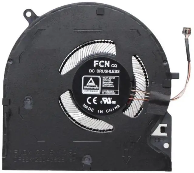Alt view image 4 of 5 - Vszerda CPU GPU Cooling Fan Replacement Set for Razer Blade 15 2021 RZ09-0367, Part DFS5K123043635 DFS5K121144645 FNDX FNDY