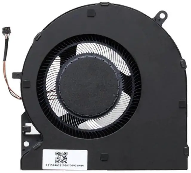Alt view image 3 of 5 - Vszerda CPU GPU Cooling Fan Replacement Set for Razer Blade 15 2021 RZ09-0367, Part DFS5K123043635 DFS5K121144645 FNDX FNDY