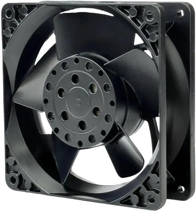 Alt view image 6 of 7 - Vszerda ebmpapst 4650N All Metal High Temp Axial Fan, AC230V 0.12A 120×120×38mm 2-Pin Cooling Fan