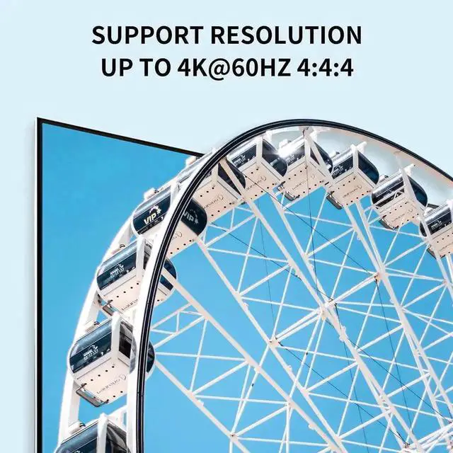 Alt view image 5 of 7 - Vszerda 2-Port 2 In 1 Out DP 1.2 DisplayPort KVM Switch, 4K@60Hz, 2 PCs Share One Monitor, Keyboard & Mouse, Built-in 4 USB 2.0 Ports, Includes 2pcs 1.5m/5ft USB KVM Cables