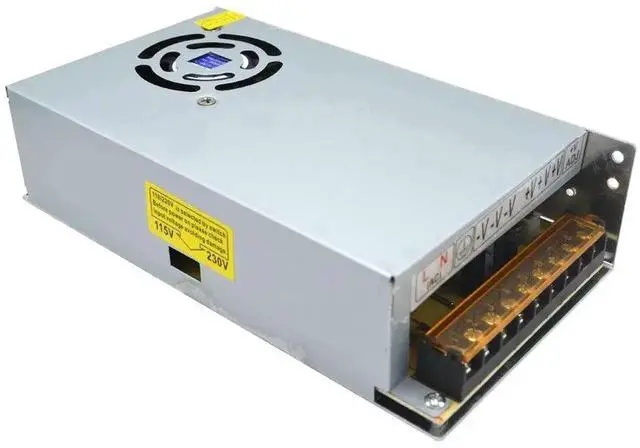 Alt view image 3 of 4 - Vszerda 12V 20A 240W Universal Regulated Switching Power Supply, AC-DC Constant Voltage Transformer Driver for LED Strips, CCTV Cameras, Radio, Mini PC & Electronic DIY Projects
