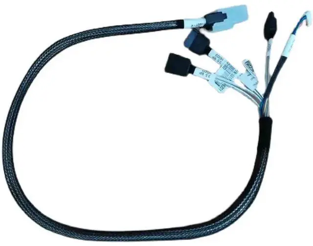 Main image of Vszerda 45G1D / 2JDXJ / 73P8R / HVDFH SAS & SATA Backplane Power & Data Cable Kit, OEM Replacement Cables for Dell PowerEdge C6220 Server