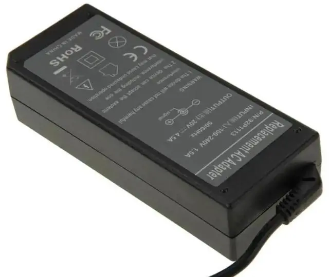 Alt view image 2 of 6 - Vszerda 20V 4.5A 90W AC Power Charger Adapter for IBM Laptops, DC Tip 7.9x5.5mm, Black