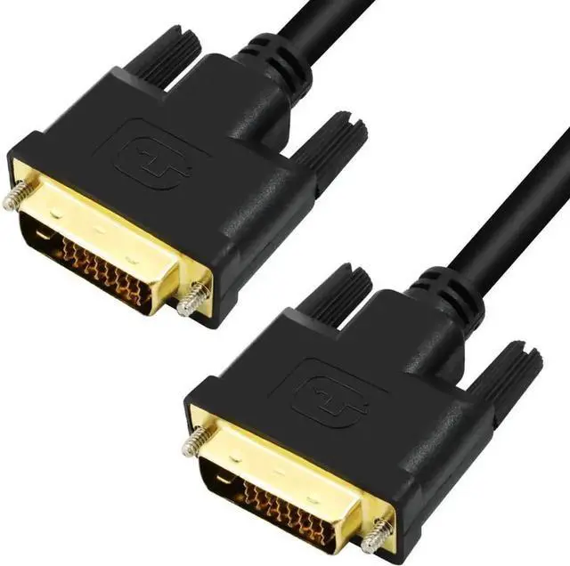 Main image of Vszerda 10M/32.8FT DVI-D 24+1 Male to Male Digital Cable, 24K Gold-Plated High Quality DVI AV Cord for PC, Graphics Card and Monitor