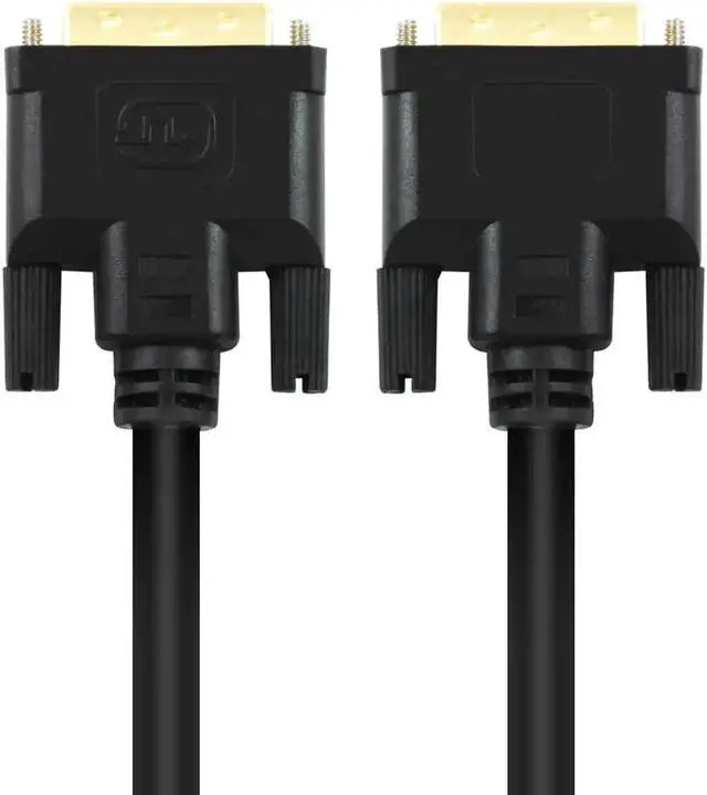 Alt view image 2 of 4 - Vszerda 10M/32.8FT DVI-D 24+1 Male to Male Digital Cable, 24K Gold-Plated High Quality DVI AV Cord for PC, Graphics Card and Monitor