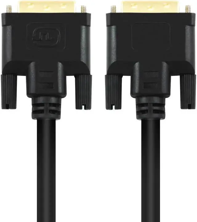 Alt view image 2 of 4 - WRIARICH 32.8FT/10M DVI-D 24+1 Male to Male High Speed Cable, 24K Gold-Plated DVI Digital AV Cord for Desktop PC, Graphics Card & Monitor