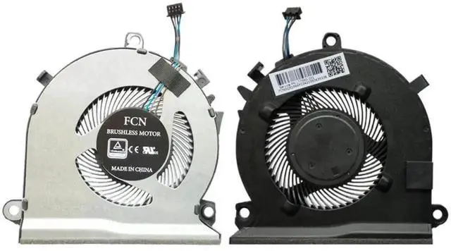 Main image of Vszerda 2Pcs CPU GPU Cooling Fan Replacement for HP Pavilion Gaming 15-EC 16-A Series, OEM Part L77560-001