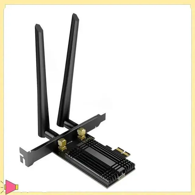 Alt view image 7 of 7 - Vszerda WiFi 7 PCIe Wireless Network Card, 8774Mbps Tri-Band 2.4G/5G/6GHz Adapter with Bluetooth 5.4 for Desktop PC Windows 10/11