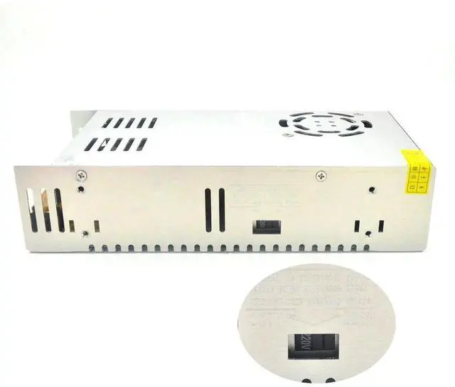 Alt view image 2 of 7 - Vszerda 360W Regulated Switching Power Supply, AC 110V/220V to DC 24V 15A Universal Transformer Driver Adapter for LED Strip Lights, CCTV Cameras, Radio, Computer & DIY Projects