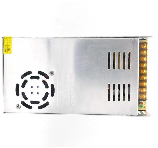 Alt view image 4 of 7 - Vszerda 360W Regulated Switching Power Supply, AC 110V/220V to DC 24V 15A Universal Transformer Driver Adapter for LED Strip Lights, CCTV Cameras, Radio, Computer & DIY Projects