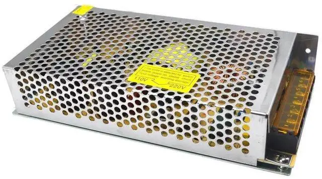 Alt view image 2 of 5 - Vszerda AC 110/220V to DC 12V 10A 120W Switching Power Supply, LED Driver Transformer for CCTV Cameras & LED Light Strips