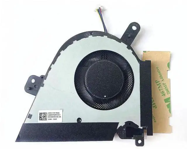 Alt view image 2 of 6 - Vszerda Dual CPU GPU Cooling Fan Kit FNAQ FNAR DC12V 4Pin for ASUS TUF Dash F15 FX516 FX516P FX516PR RTX3070