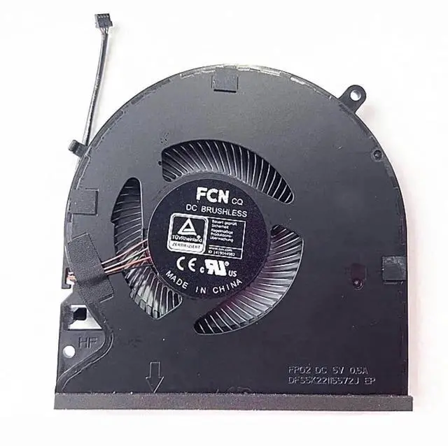 Alt view image 3 of 5 - Vszerda DC5V 0.5A CPU GPU Dual Cooling Fan Kit for Razer Blade 15 Advanced 2021 RZ09-0409 Series, OEM P/N DFS5K12304363E FPG1 DFS5K22115572J FPG2