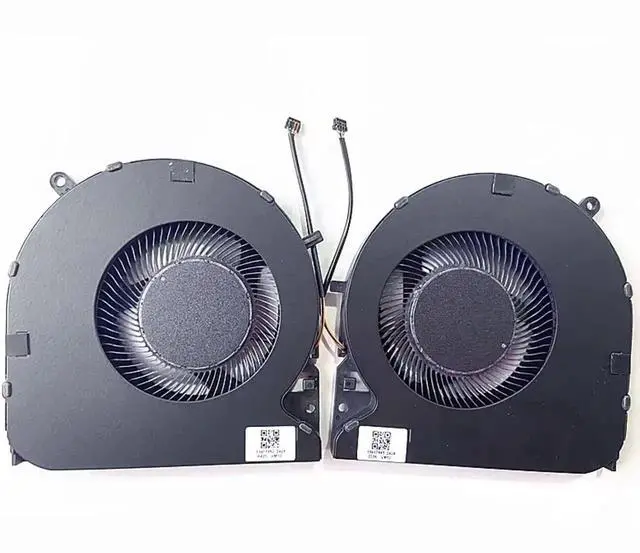 Main image of Vszerda DC5V 0.5A CPU GPU Dual Cooling Fan Kit for Razer Blade 15 Advanced 2021 RZ09-0409 Series, OEM P/N DFS5K12304363E FPG1 DFS5K22115572J FPG2