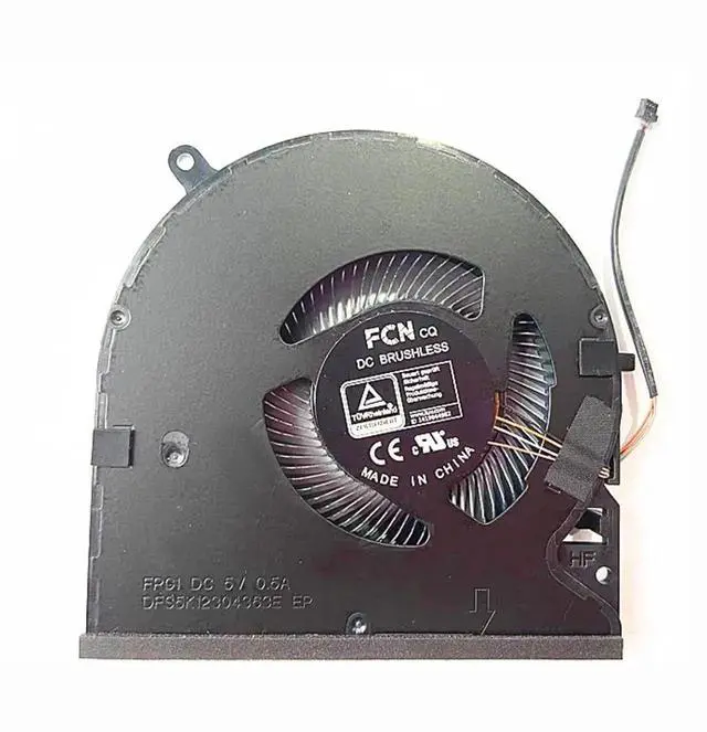 Alt view image 5 of 5 - Vszerda DC5V 0.5A CPU GPU Dual Cooling Fan Kit for Razer Blade 15 Advanced 2021 RZ09-0409 Series, OEM P/N DFS5K12304363E FPG1 DFS5K22115572J FPG2