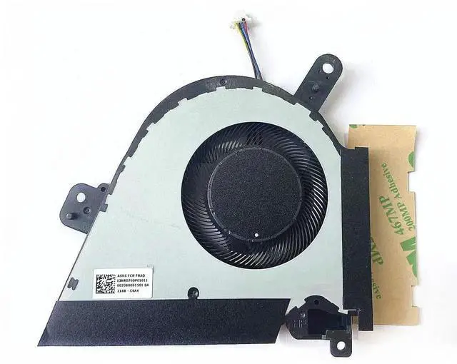 Alt view image 3 of 6 - Vszerda New Dual CPU+GPU Cooling Fan Set DC12V 4Pin PWM for ASUS TUF Gaming Dash F15 FX516 FX516P FX516PR Air RTX3070