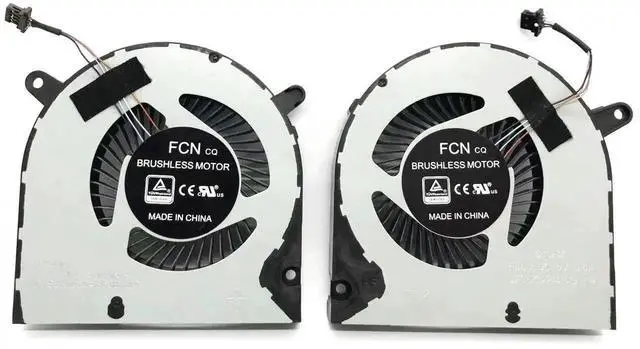 Main image of Vszerda New Dual CPU GPU Cooling Fan Kit PN 04NYWG (CPU) / 0160GM (GPU), DC5V 0.5A 4-Pin PWM Blowers for Dell G3 3590 G3-3500 G5 15 5500 G5 SE 5505 Gaming Laptops