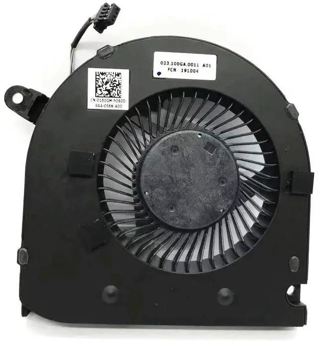 Alt view image 5 of 6 - Vszerda New Dual CPU GPU Cooling Fan Kit PN 04NYWG (CPU) / 0160GM (GPU), DC5V 0.5A 4-Pin PWM Blowers for Dell G3 3590 G3-3500 G5 15 5500 G5 SE 5505 Gaming Laptops
