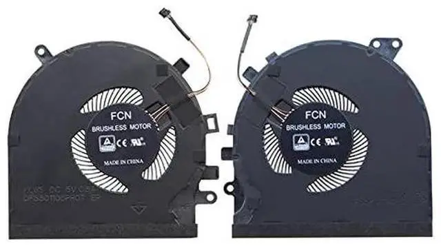 Main image of Vszerda New CPU GPU Cooling Fan Replacement for Razer Blade 15 GTX1060 RZ09-027 RZ09-0270 RZ09-0300 RZ09-0328 Series, Model DFS501105PR0T DFS5K121142621