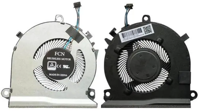 Main image of Vszerda 2 Pack CPU GPU Cooling Fan Replacement for HP Pavilion Gaming 15-EC 16-A Series, OEM P/N L77560-001