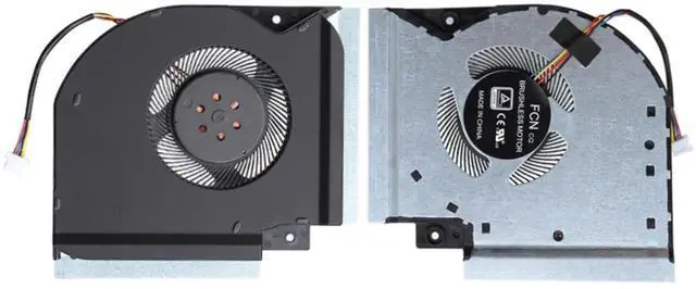 Alt view image 5 of 5 - Vszerda CPU GPU Dual Cooling Fan Kit for ASUS ROG Strix Scar II GL504 GL504G GL504GS GL504GM GL504GV GL504GW, OEM P/N DFSCK221051820 FK7T DFSCK221151810 FK7U