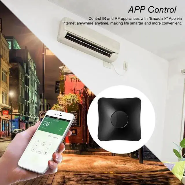 Alt view image 5 of 6 - Vszerda RM4 Pro WiFi Smart Home Universal Remote Controller, 3-in-1 WiFi+IR+RF Blaster with App Timer Automation, Voice Control Hub Compatible with Alexa for TV, AC, Curtain, 433MHz RF Switches