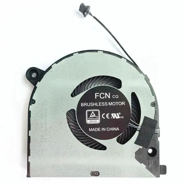 Alt view image 3 of 6 - Vszerda CPU+GPU Cooling Fan Replacement for Dell Vostro 7500 7501 Inspiron 7500 7501 Series, DC5V 0.5A, OEM P/N DFS150005AA0T FMF3 DFS150705AF0T FMF2 0KGH4R 0YND40, 4-Pin PWM Dual Fans Kit