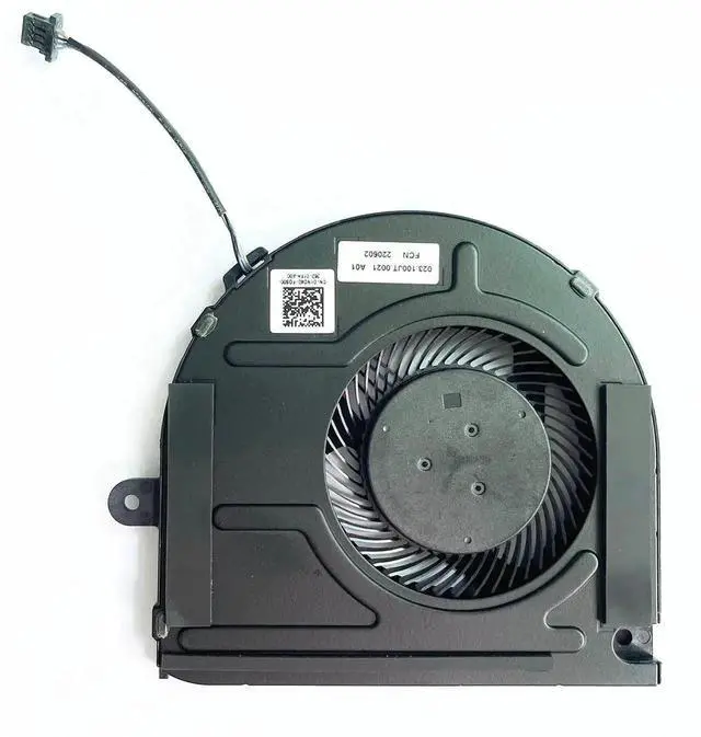 Alt view image 6 of 6 - Vszerda CPU+GPU Cooling Fan Replacement for Dell Vostro 7500 7501 Inspiron 7500 7501 Series, DC5V 0.5A, OEM P/N DFS150005AA0T FMF3 DFS150705AF0T FMF2 0KGH4R 0YND40, 4-Pin PWM Dual Fans Kit