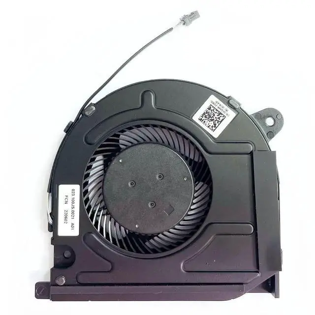 Alt view image 4 of 6 - Vszerda CPU+GPU Cooling Fan Replacement for Dell Vostro 7500 7501 Inspiron 7500 7501 Series, DC5V 0.5A, OEM P/N DFS150005AA0T FMF3 DFS150705AF0T FMF2 0KGH4R 0YND40, 4-Pin PWM Dual Fans Kit
