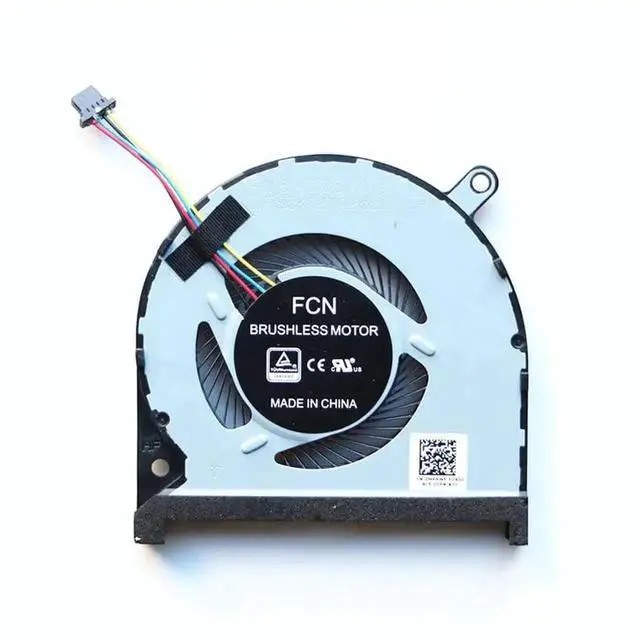 Alt view image 3 of 6 - Vszerda New CPU GPU Dual Cooling Fan Replacement for Dell Inspiron 15 7590 7591 P83F, Fan DFS5K12114262D FM6A DFS5K22115371D FM69 OEM Part 0MPHWF 0861FC