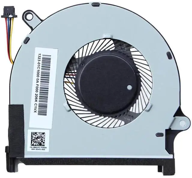 Alt view image 6 of 6 - Vszerda New CPU GPU Dual Cooling Fan Replacement for Dell Inspiron 15 7590 7591 P83F, Fan DFS5K12114262D FM6A DFS5K22115371D FM69 OEM Part 0MPHWF 0861FC