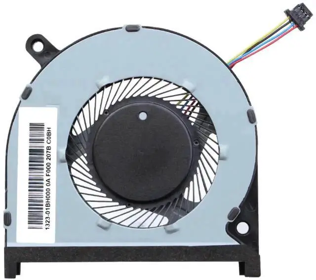 Alt view image 4 of 6 - Vszerda New CPU GPU Dual Cooling Fan Replacement for Dell Inspiron 15 7590 7591 P83F, Fan DFS5K12114262D FM6A DFS5K22115371D FM69 OEM Part 0MPHWF 0861FC