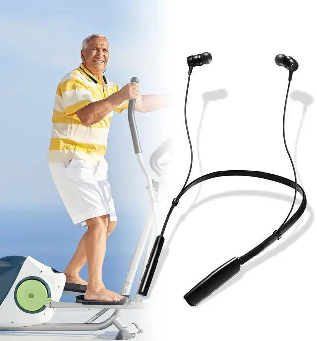 Alt view image 3 of 7 - Jinghao-TW40 Hearing Amplifier  Easy-to-Use, Neckband, Sports oriented, Comfortable, and Powerful Sound Enhancement for Daily Life,30 day no reason return, suitable for elderly Americans