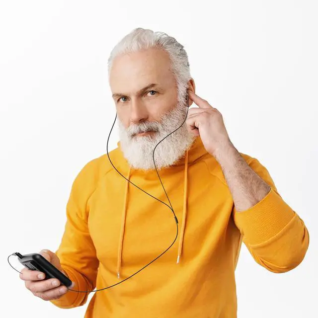 Alt view image 7 of 7 - Jinghao Digital Hearing Aid for Seniors - 16 Volume Levels, Lightweight, Clip-On Design, Easy Operation, Long Battery Life, Perfect Gift for Elderly