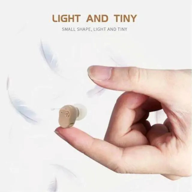 Alt view image 4 of 6 - Jinghao USA Stock FDA-Approved Digital Hearing Aid - Noise Reduction, 125dB Output, 30dB Gain, Lightweight & Fashionable Design,Stylish & Invisible,Perfect for Seniors