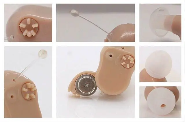 Alt view image 5 of 6 - Jinghao USA Stock FDA-Approved Digital Hearing Aid - Noise Reduction, 125dB Output, 30dB Gain, Lightweight & Fashionable Design,Stylish & Invisible,Perfect for Seniors