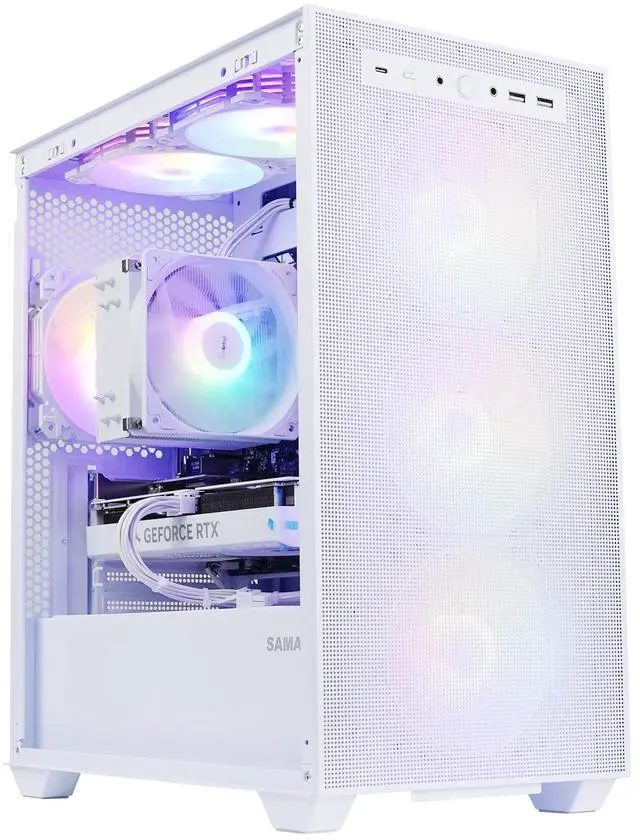 Alt view image 2 of 6 - AODUGaming Desktop-Windows11-AMD Ryzen 7 5700X 3.4GHz to 4.6GHZ-GeForce RTX5060-DDR4 32GB 3200MHz RMA-1TB M.2 NVMe SSD-600W psu,Desktop Air coole Prebuilt Gaming PC