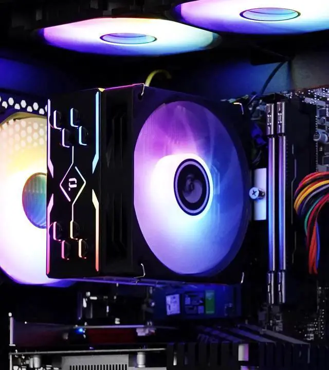 Alt view image 6 of 7 - AODU Gaming Desktop Pc-Windows11 i5 12400F 2.5GHz to 4.4GHZ-NVIDIA GeForce RTX 2060 SUPER 8G -16GB 3200MHZ RMA DDR4 -1TB M.2 NVMe SsD-600W psuDesktop Aircoole Prebuilt Gaming PC