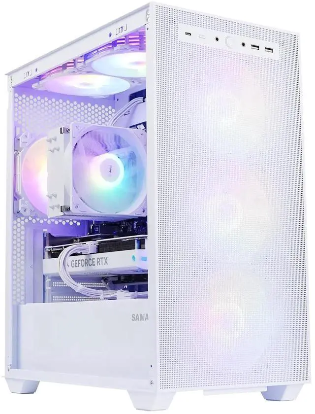 Alt view image 2 of 6 - AODUGaming Desktop-Windows11-AMD Ryzen 7 5700X 3.4GHz to 4.6GHZ-GeForce RTX5060-DDR4 32GB 3200MHz RMA-1TB M.2 NVMe SSD-600W psu,Desktop Air coole Prebuilt Gaming PC