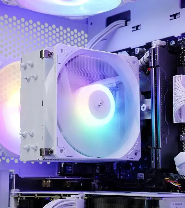 Alt view image 4 of 6 - AODUGaming Desktop-Windows11-AMD Ryzen 7 5700X 3.4GHz to 4.6GHZ-GeForce RTX5060-DDR4 32GB 3200MHz RMA-1TB M.2 NVMe SSD-600W psu,Desktop Air coole Prebuilt Gaming PC