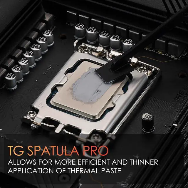 Alt view image 11 of 14 - Thermal Grizzly Duronaut - 2 Gram - Enhanced Durability & High Performance Thermal Paste - for Maximum Thermal Conductivity While Overclocking CPU/GPU/PS4/PS5/Xbox
