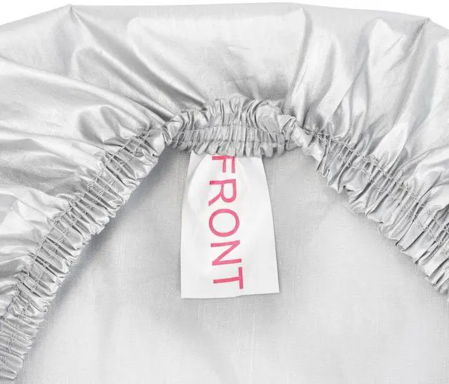 Alt view image 7 of 7 - 212'' Full Car Cover Waterproof Sun UV Dust Rain Snow Resistant Car Protection