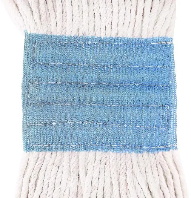 Alt view image 6 of 7 - Loop-End Cotton String Heavy Duty Mop Head Refills 6 inch Headband Replacement