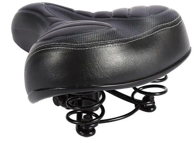 Main image of Comfort Wide Big Bum Soft Gel E-bike Bicycle Saddle Seat Air Cushion Gel Pad